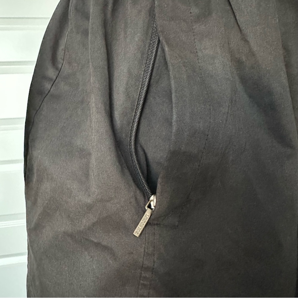 London Fog Black Hooded Jacket Size Medium - Picture 2 of 12